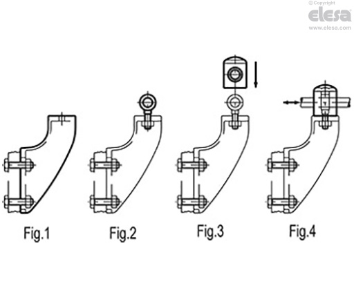 SPR. - Guide rail brackets