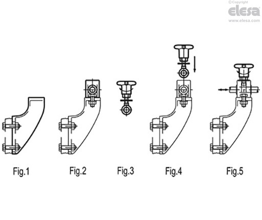 SPR.V - Supports porte-guidage