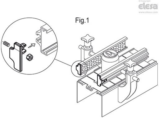 TGL - Ändavslut för GLA och GCA rullstyrningar