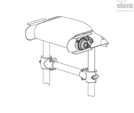 UCFB-S-T - Head bracket with closed cover