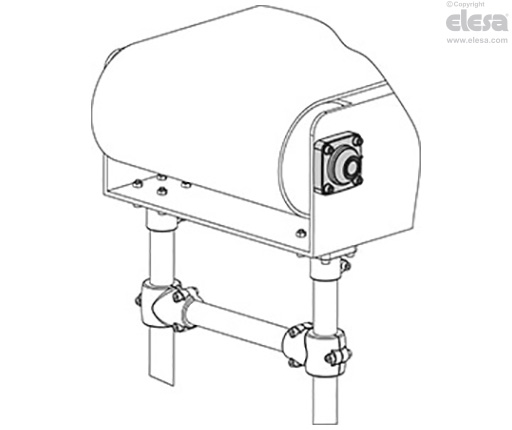 UCF-T - Supporto terminale con calotta chiusa