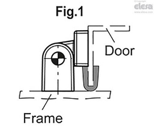 CFBS - Hinges for narrow jamb