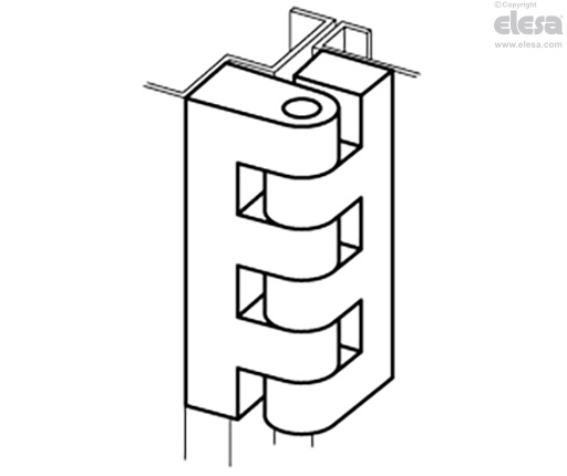 CFF-B - Boccole in ottone nichelato con foro filettato
