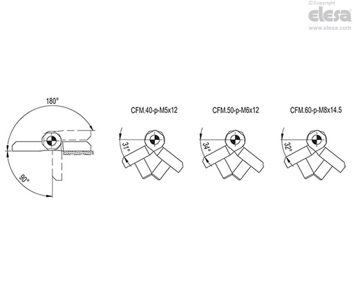 CFM-p - Threaded studs