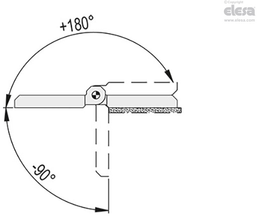 CFM-TR-A - Corps de charnière de dimensions identiques