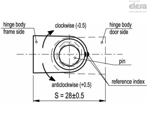 CFN-B - Nickel-plated brass bosses with threaded hole