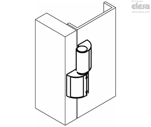 CFO. - Offset lift-off hinge