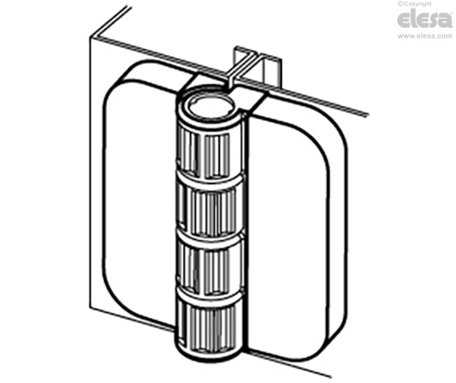 CFP-SH - Pass-through holes for countersunk head screws