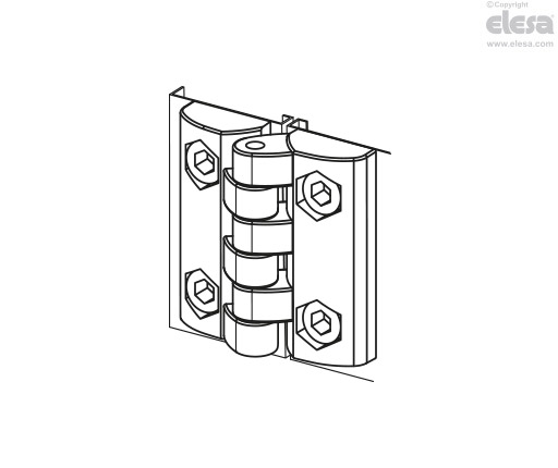 CFTX-SH - Pass-through holes for countersunk head screws