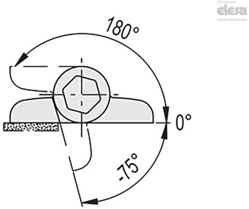 CFVT-CH - Complementary hinge, free rotation