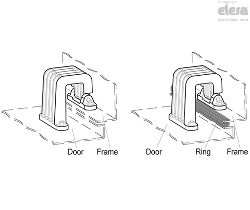 CHG. - Concealed hinge