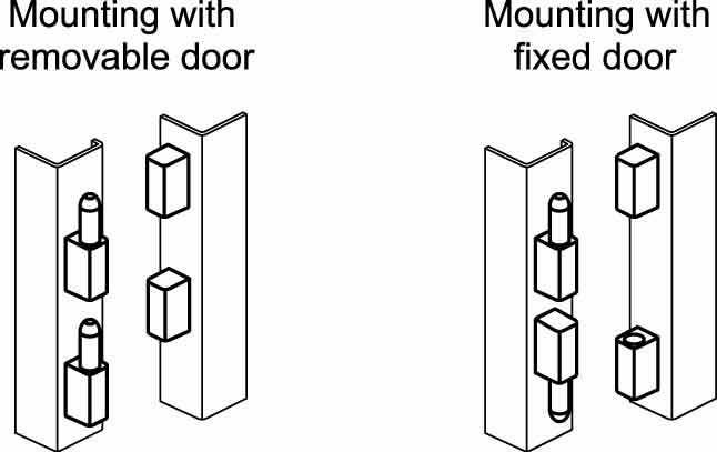 CMN - Lift-off Hinges