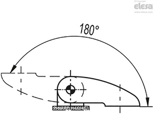 GN 138 - Hinges for narrow jamb