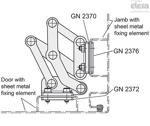 GN 7231-L - Left fixing