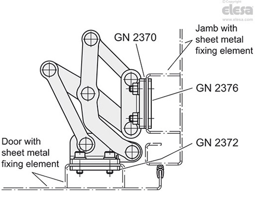 GN 7233-L - Left fixing