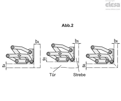 GN 7237-R - Rechte Befestigung