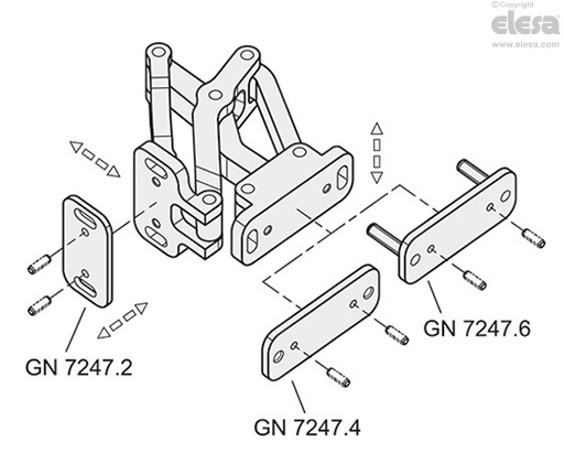 GN 7241 - Cerniera articolata