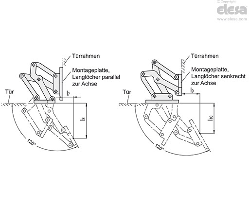 GN 7243 - Gelenkscharnier