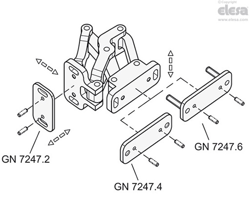 GN 7243 - Cerniera articolata