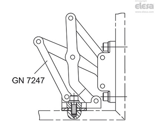GN 7247.2 - Plates for jointed hinges