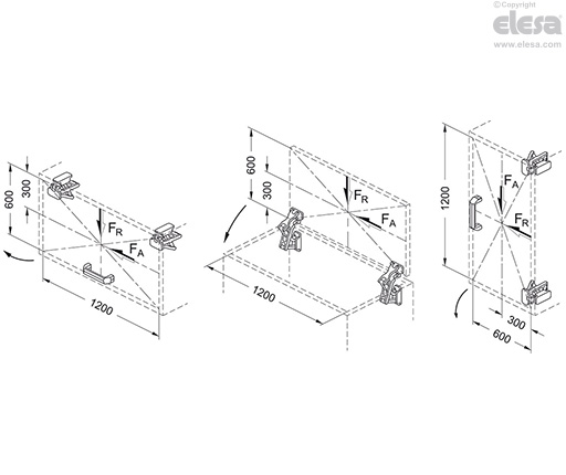 GN 7247 - Bisagra articulada