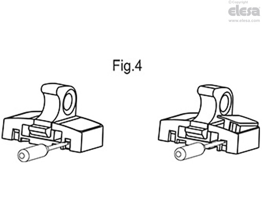 BMST - Pull opening by means of handle or knob