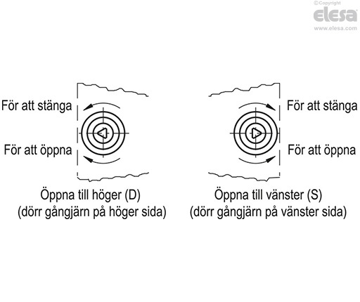 BOCK - Spännlås med nyckel
