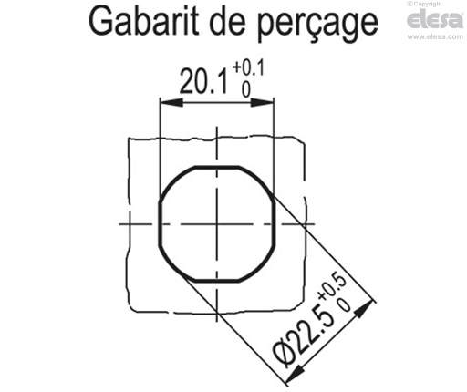 CQT.AE-V0 - Verrou quart de tour