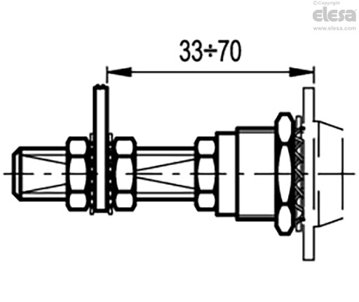 CX. - Verrou quart de tour