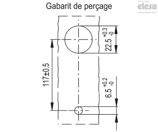 EBP-CH-T - Cannelure triangulaire