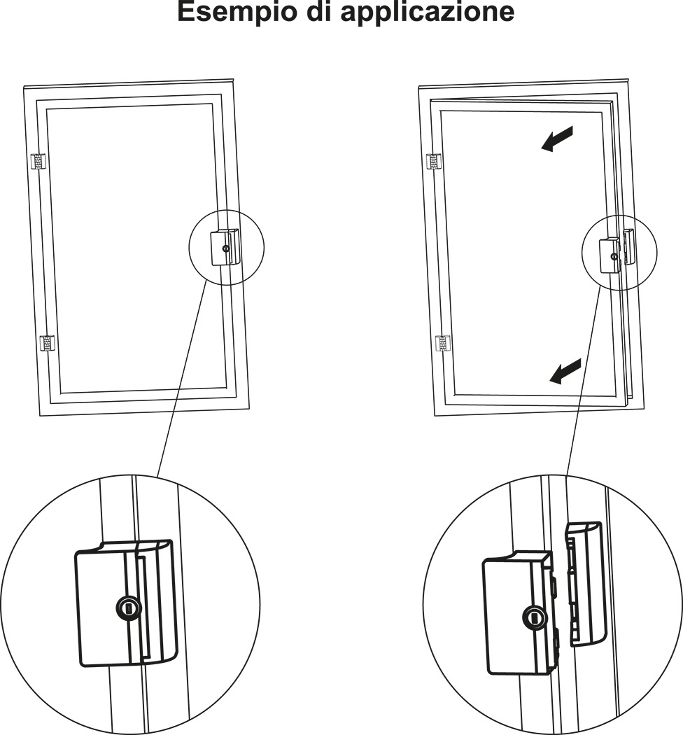 ESC - Maniglie blocca porta