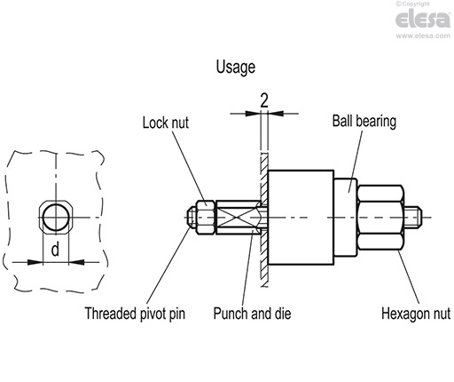 GN 123 - Assembly hole puncher