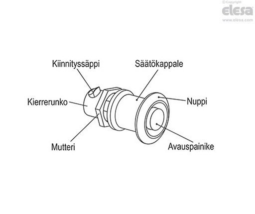 GN 315 - Snap-lukko