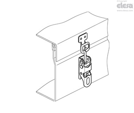 TLW-ET - Avec barre en forme de T et contre-pièce, acier