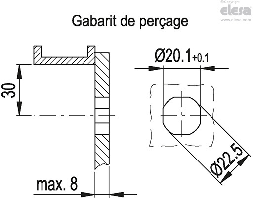 VCML - Verrou quart de tour