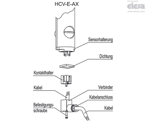 HCV-E - Elektrische Ölstandanzeiger