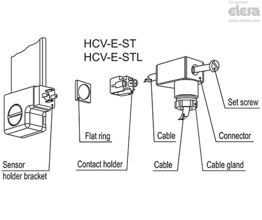 HCV-E-S - Elektroniset öljytasonilmaisimet