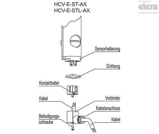 HCV-E-S - Elektrische Ölstandanzeiger