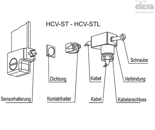 HCV-S - Elektrische Ölstandanzeiger