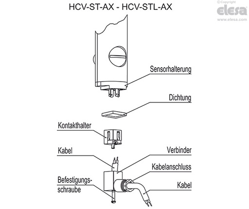 HCV-S - Elektrische Ölstandanzeiger
