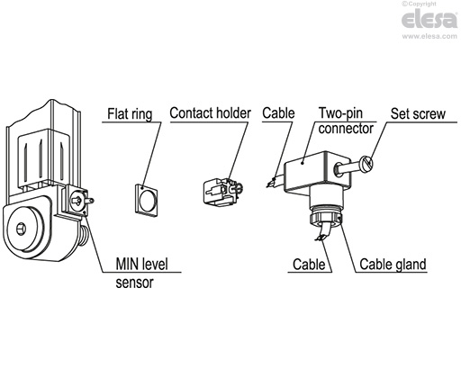 HCY-E - Electrical level indicators