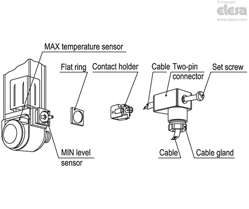 HCY-E-ST - Electrical level indicators
