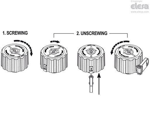 SFW-VP - With fold-away key.