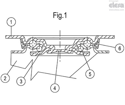 RE.F8-PBL-N - Fixed plate bracket, without brake, steel