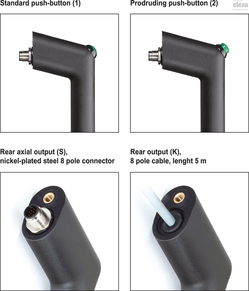 RH-FG11 - Asas con interruptor eléctrico