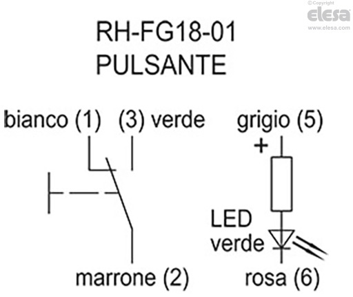 RH-FG18-02 - Due pulsanti