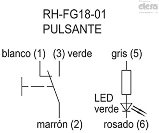 RH-FG18-01 - Un botón