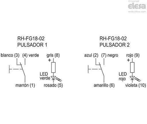 RH-FG18-01 - Un botón