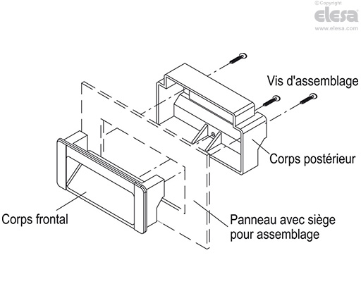 RH-KM - Poignées encastrables