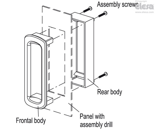 RH-KS - Vertical tubular handles
